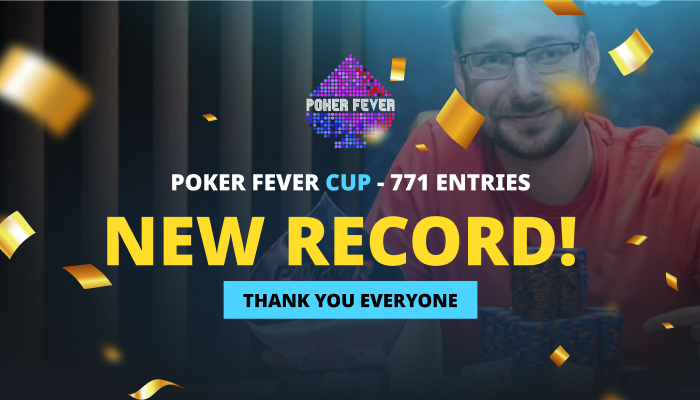 Poker Fever Cup - New Record!