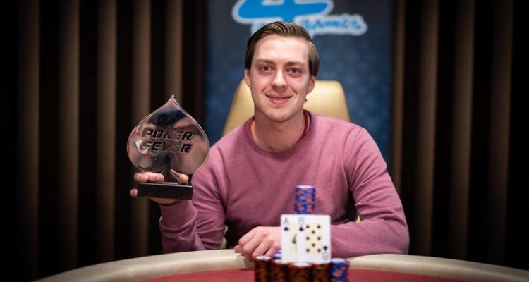 Jesper Van der Veen Winner of the Poker Fever CUP